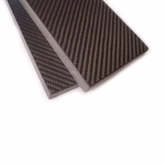 China Factory Wholesale CNC Cutting High Strength Carbon Fiber Sheet with Good Price