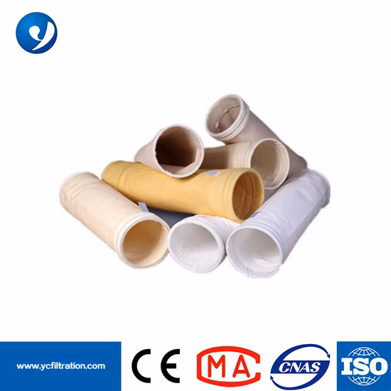 China Manufacturer Free Sample 204 to 240 Degree Resistance Aramid Nomex Podrun Fiber for Cement Plant Use Dust Filter Bag