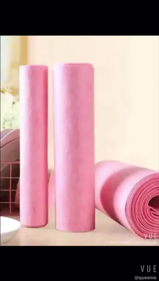 Glass Fiber Polyester Insulation Needle Punched Nonwoven Felt Pad Fabric Roll