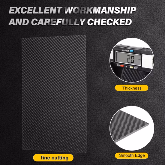 11mm 12mm 13mm 14mm 15mm 3K Carbon Fiber Sheet